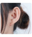 Gold Plated Silver Studs Earrings STF-13-GP
